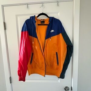 Nike Orange Mesh Athletic Top